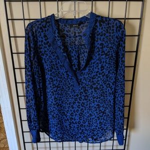 Leopard Print Blouse
